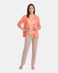 Twin fix top estampado Helena