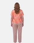 Blusa abierta con detalles  helena Curvy