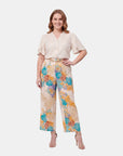 V68842 - Pantalón estampado con cadena Catalina Curvy