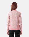 Cardigan con trenzas complementos estampados