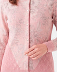 Cardigan con trenzas complementos estampados