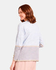 Twin fix manga larga con botones Cashmere