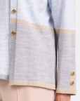 Twin fix manga larga con botones Cashmere