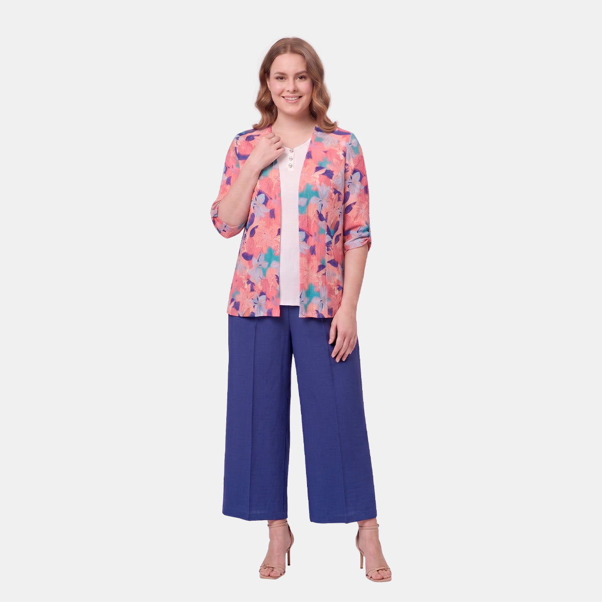 V69192 - Twin fix ensamble estampado Letizia Curvy