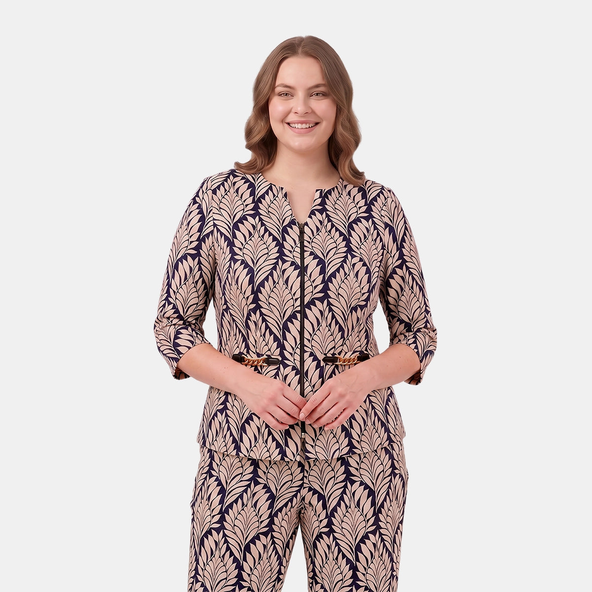 Saco estampado con hebilla complementos sacos Curvy