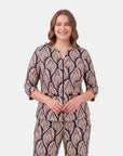 Saco estampado con hebilla complementos sacos Curvy