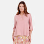 Blusa con bolillo manga 3/4 Antonieta