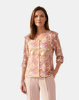 Blusa estampado abierta Antonieta