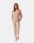 Blusa estampado abierta Antonieta