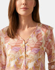 Blusa estampado abierta Antonieta