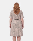 Vestido est linea a leonor Curvy
