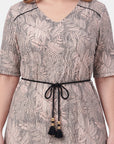Vestido est linea a leonor Curvy