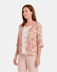Twin fix estampado manga kimono Antonieta