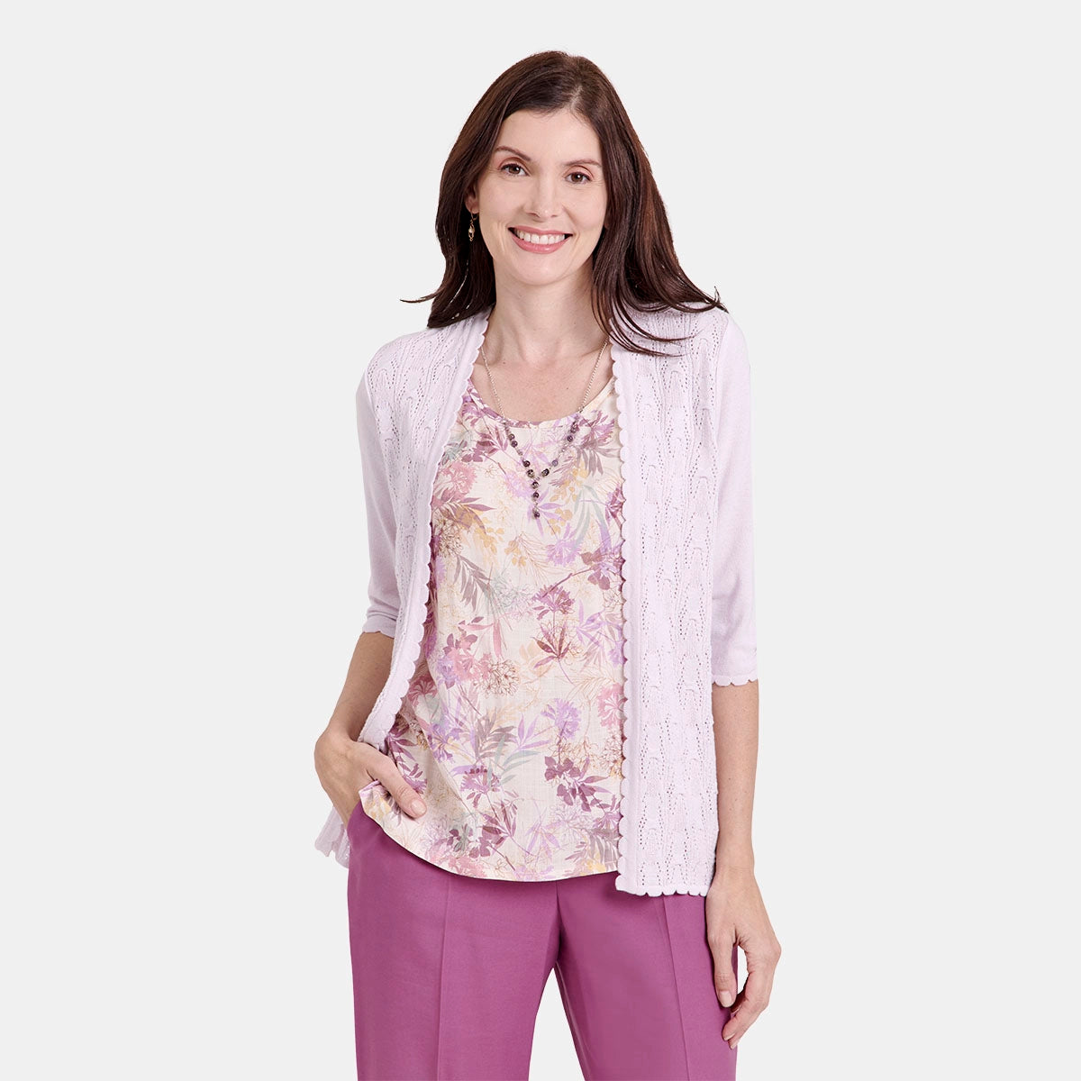 Twin fix top estampado Candace