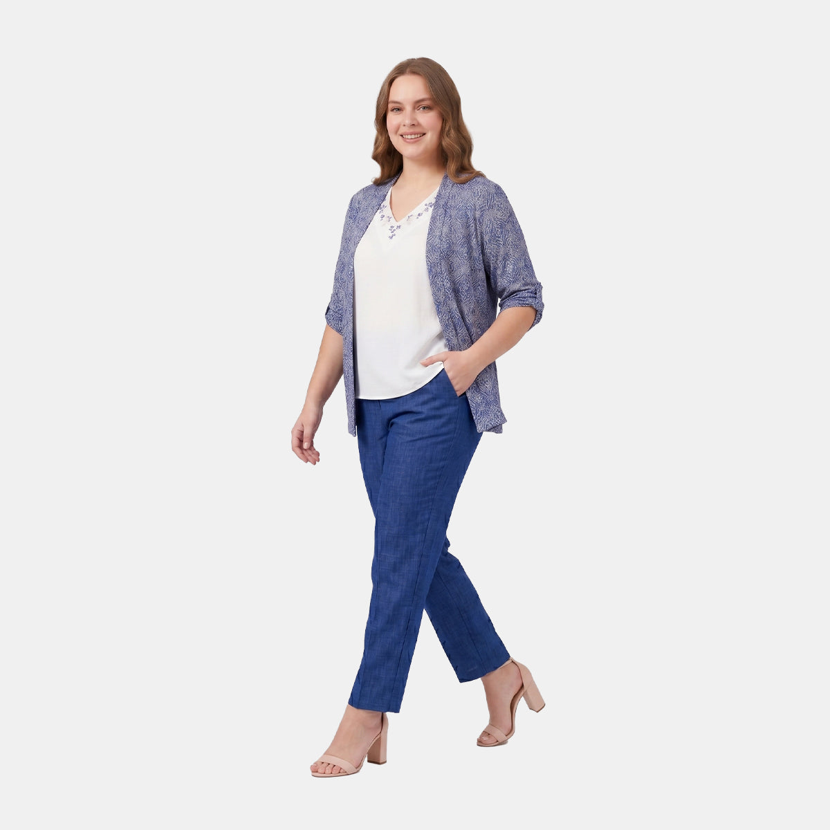 V69992 - Twin fix estampado con bordado Reina Curvy