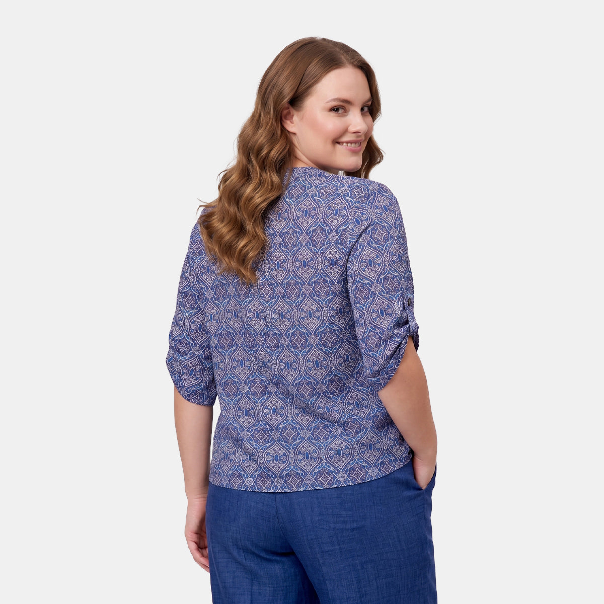 V69992 - Twin fix estampado con bordado Reina Curvy