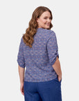 V69992 - Twin fix estampado con bordado Reina Curvy