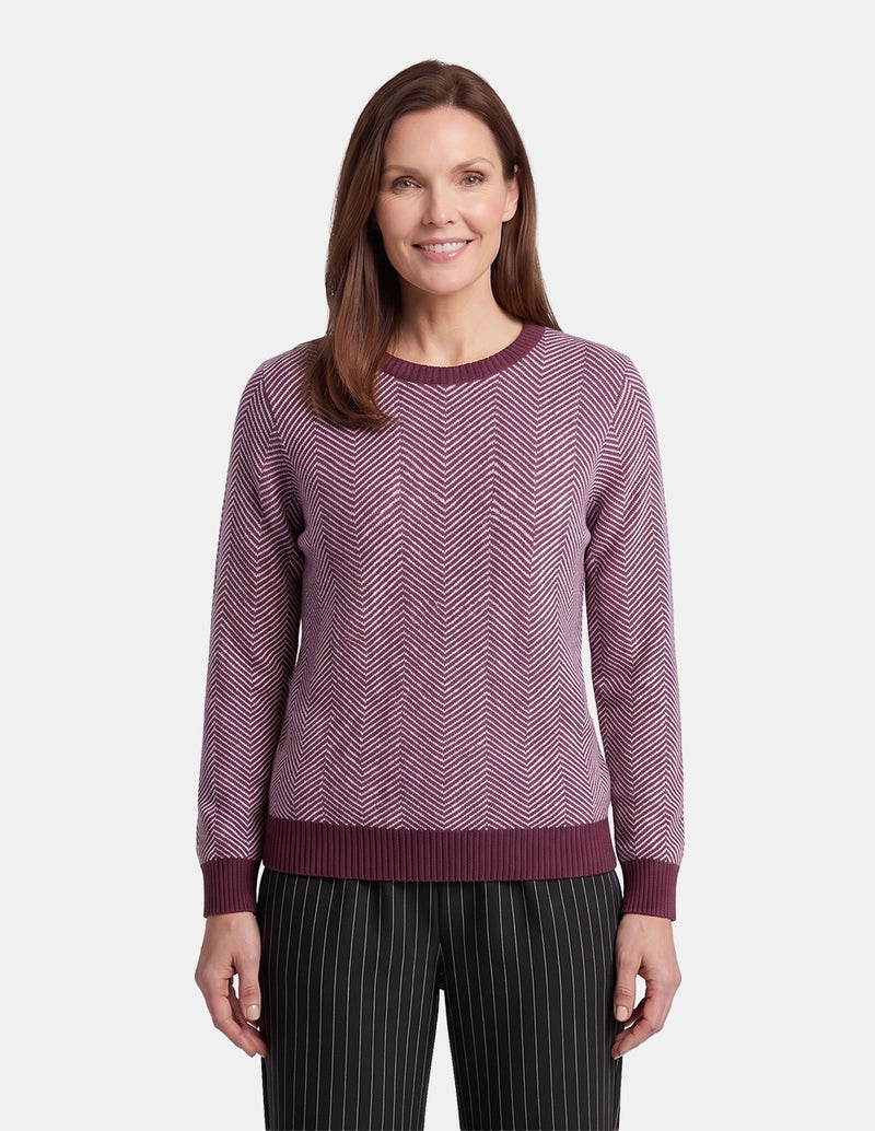 Blusa contraste cuello redondo Liam - Blusa - Vitos