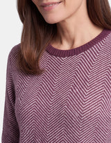 Blusa contraste cuello redondo Liam - Blusa - Vitos