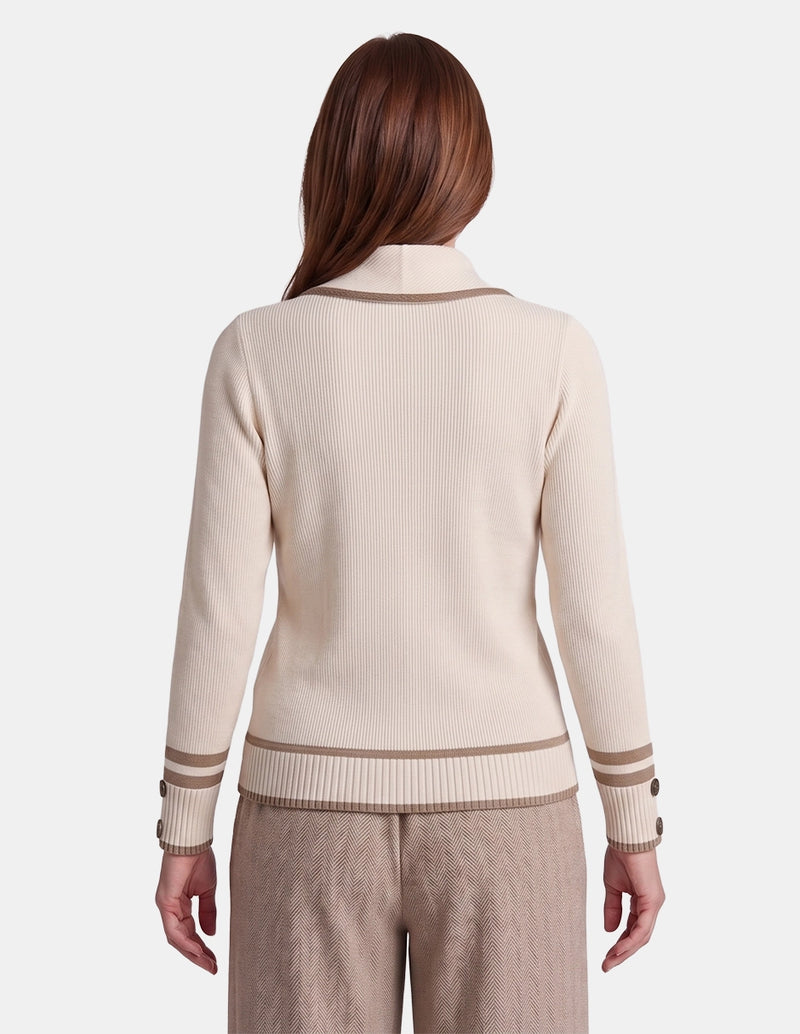 Blusa cuello volteado Grainne