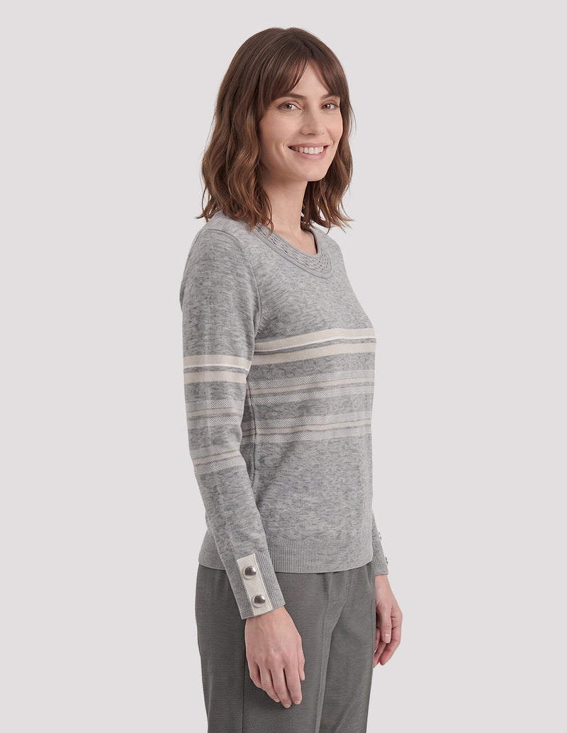 Blusa punto manga larga Siofra