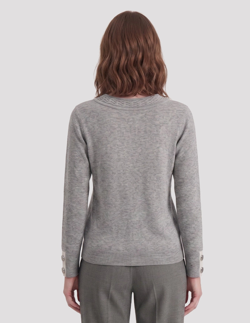 Blusa punto manga larga Siofra