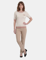 VI79201 - Blusa de punto manga corta Ciara