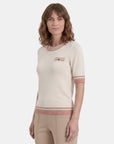 VI79201 - Blusa de punto manga corta Ciara