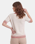 VI79201 - Blusa de punto manga corta Ciara