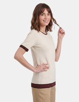 Blusa cuello redondo Celyn