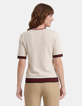 Blusa cuello redondo Celyn