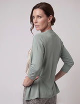Twin fix top estampada Gwen