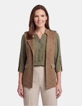 Chaleco frac con broche Marenna