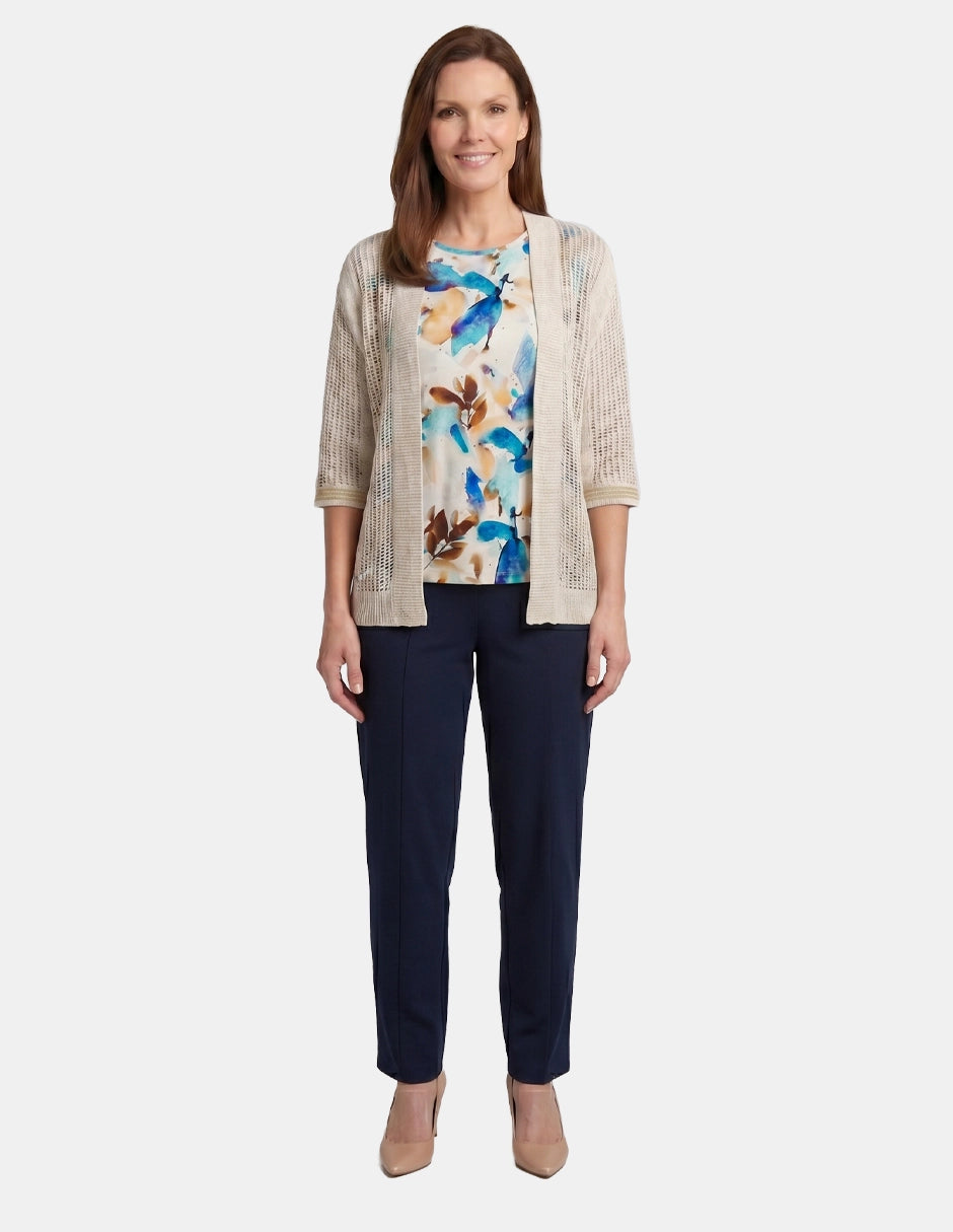VI79891 - Twin fix red top estampada complementos twin Fix