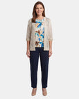 VI79891 - Twin fix red top estampada complementos twin Fix