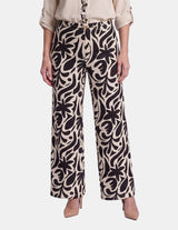 Pantalón con estampado de flores Celyn