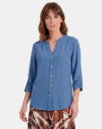 Blusa cuello mao manga corta Seren