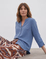 Blusa cuello mao manga corta Seren - Blusa - Vitos