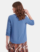 Blusa cuello mao manga corta Seren