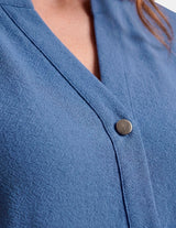 Blusa cuello mao manga corta Seren