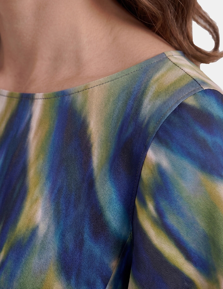 VL79502 - Blusa estampada manga mariposa Idris