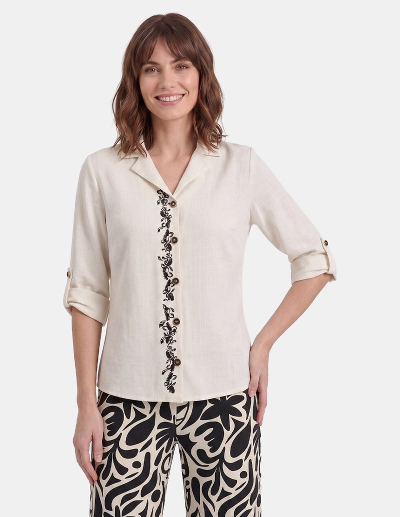 Blusa estampada abierta Celyn - Blusa - Vitos