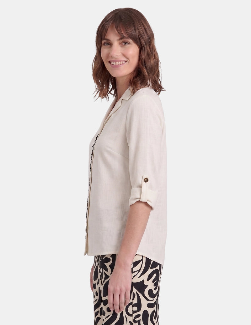 Blusa estampada abierta Celyn - Blusa - Vitos