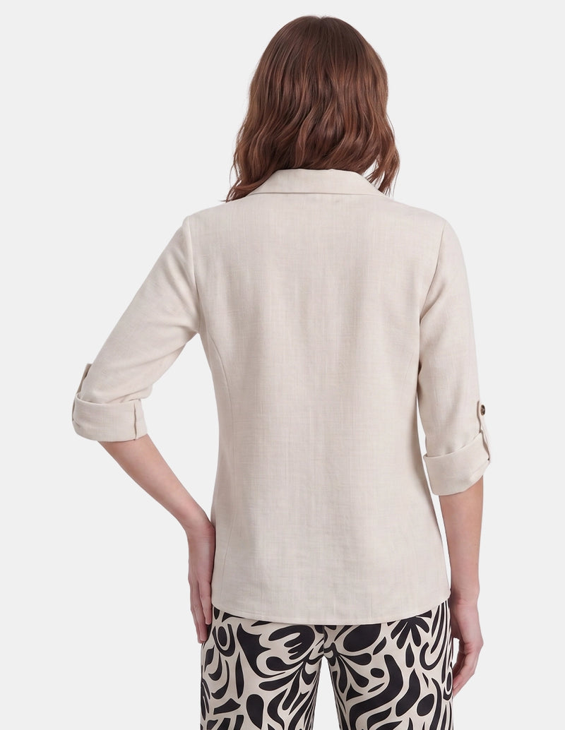 Blusa estampada abierta Celyn - Blusa - Vitos
