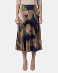 VL79722 - Falda estampada plisada Idris
