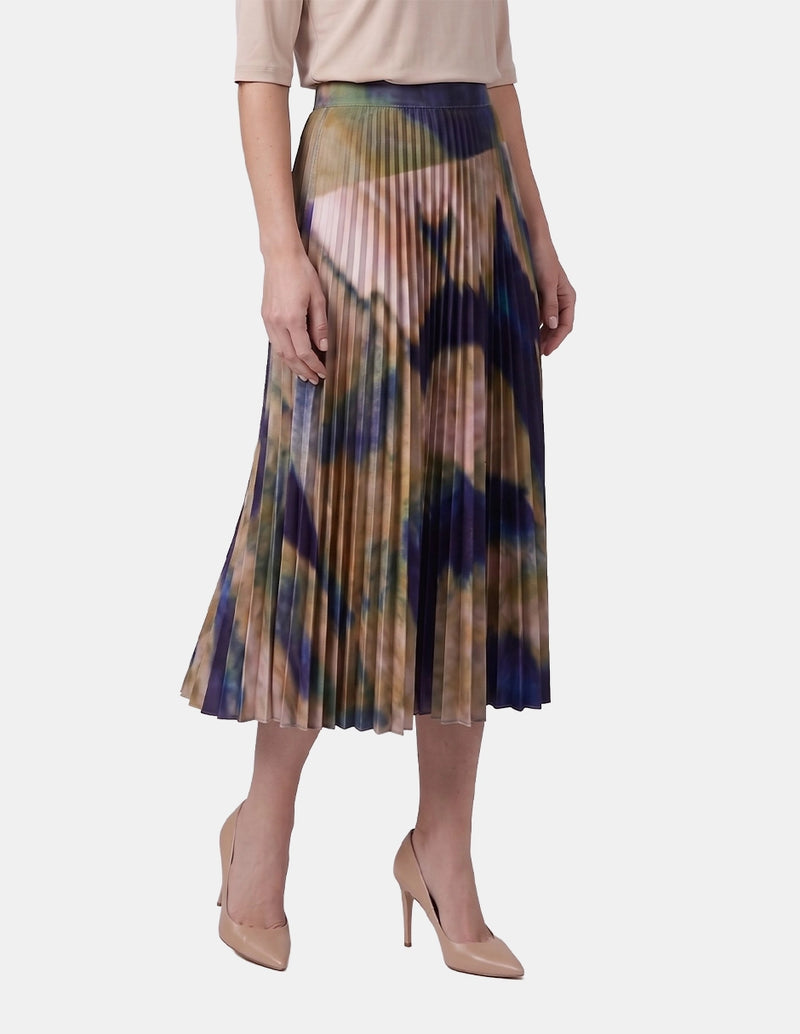 VL79722 - Falda estampada plisada Idris