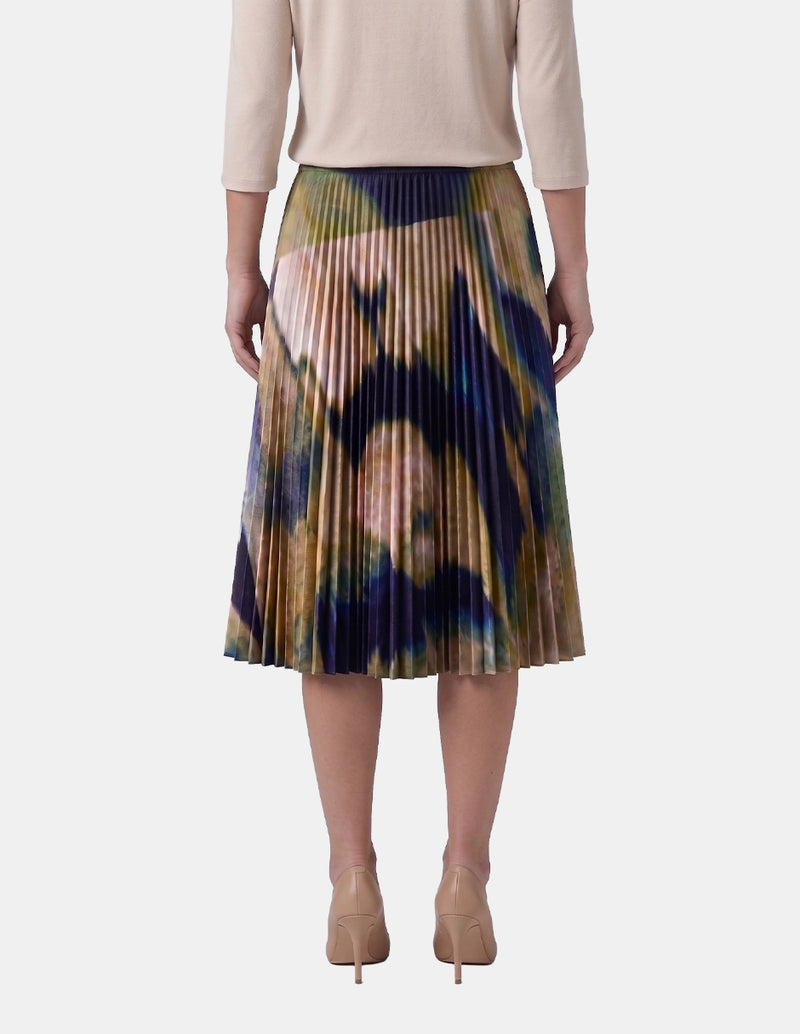 VL79722 - Falda estampada plisada Idris