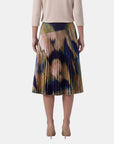 VL79722 - Falda estampada plisada Idris