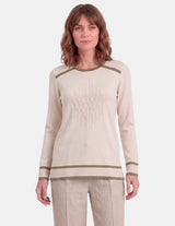 Blusa cuello redondo Marenna