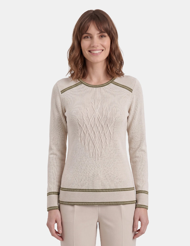 Blusa cuello redondo Marenna